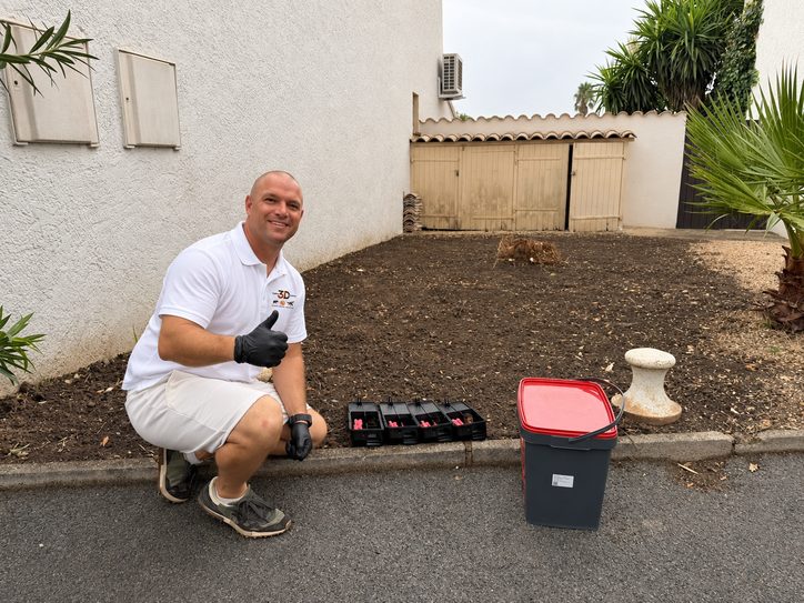 Technicien Hygiène 3D Services en intervention anti-nuisibles
